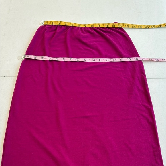 Esprit Magenta Midi Skirt - Picture 5 of 6